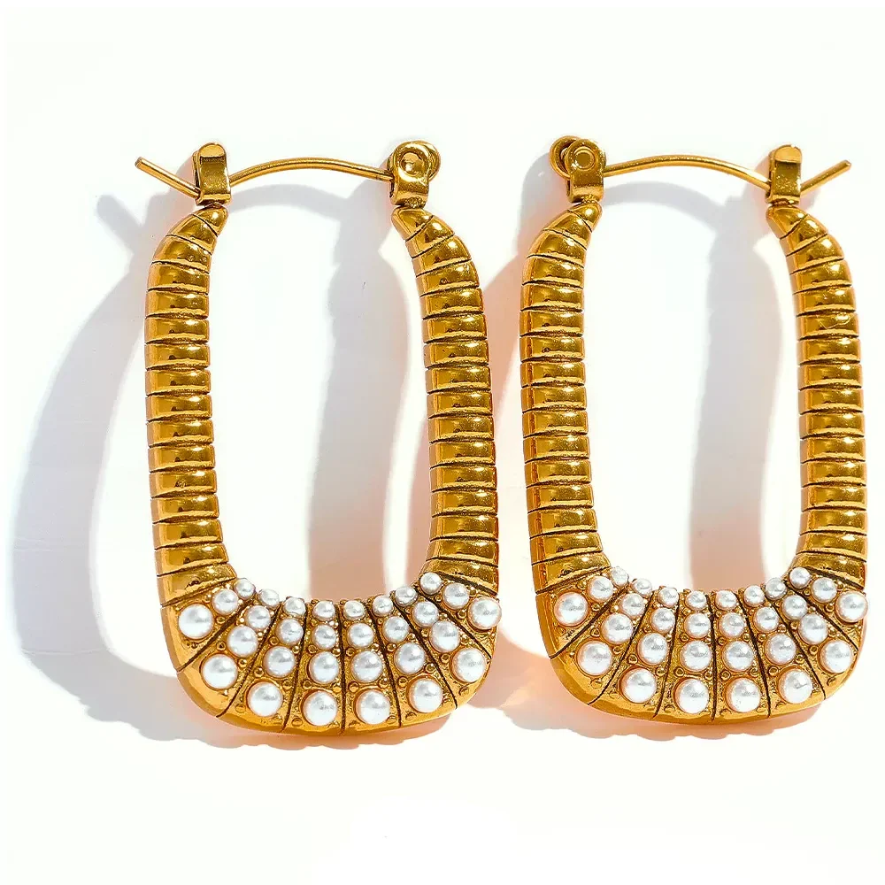 Brinco Retângulo Argola