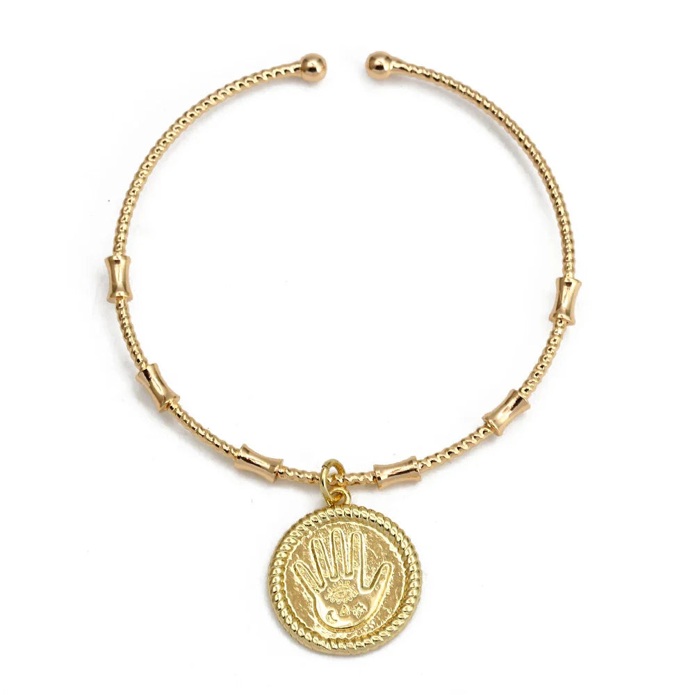 Pulseira de Cobre Ajustável