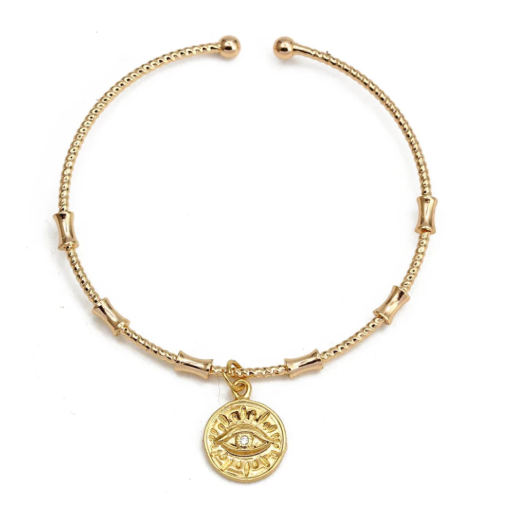 Pulseira de Cobre Ajustável