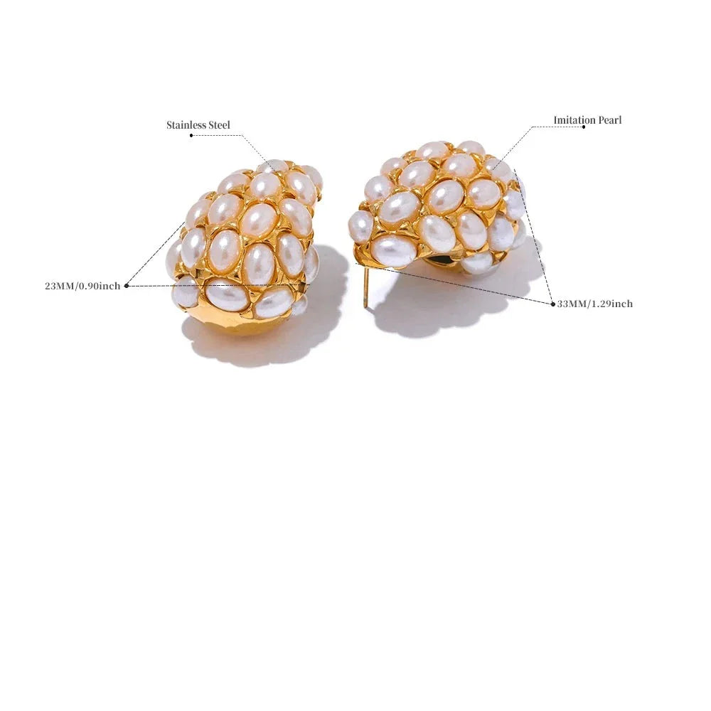 Brincos de Água Aço Inoxidável